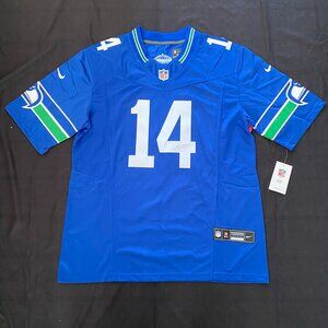 NFL Seattle Seahawks DK Metcalf #14 Nike Mens Blue Jersey Sz XL